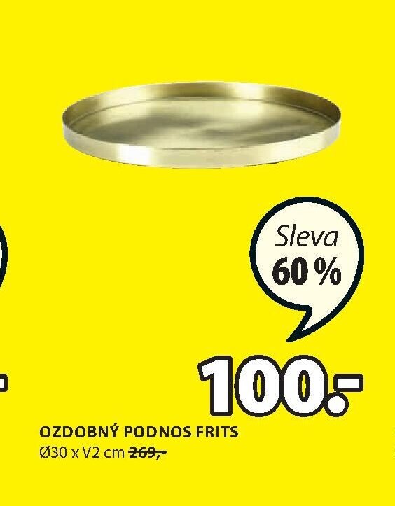 OZDOBNÝ PODNOS FRITS