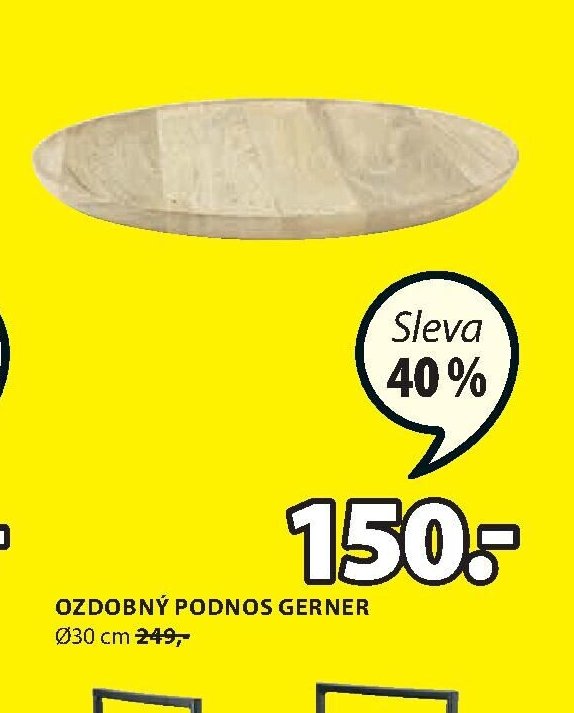 OZDOBNÝ PODNOS GERNER