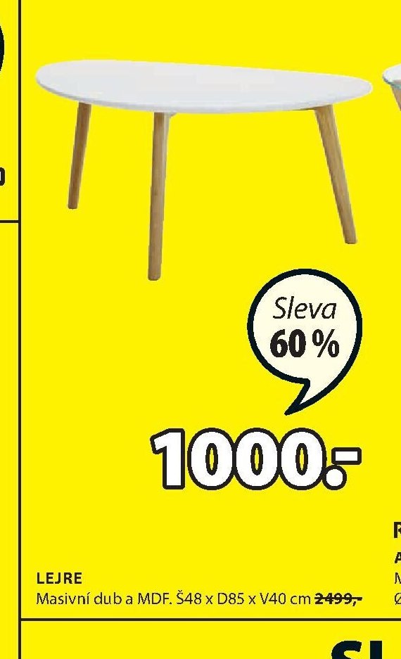 LEJRE konferenční stolek