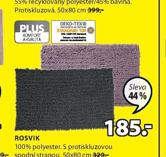 ROSVIK koupelnová předložka