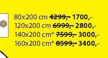 Vrchní matrace GOLD T40 (120x200 cm)