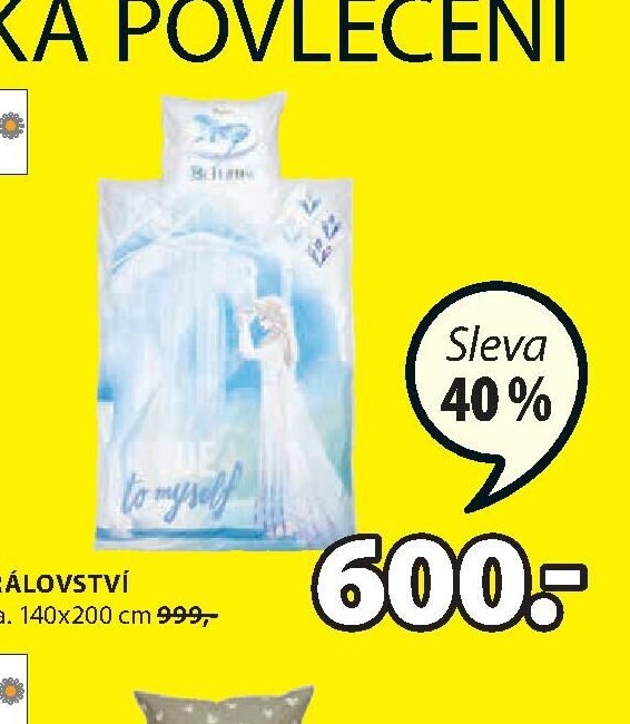 Dětské povlečení LEDOVÉ KRÁLOVSTVÍ