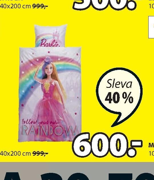 Dětské povlečení BARBIE