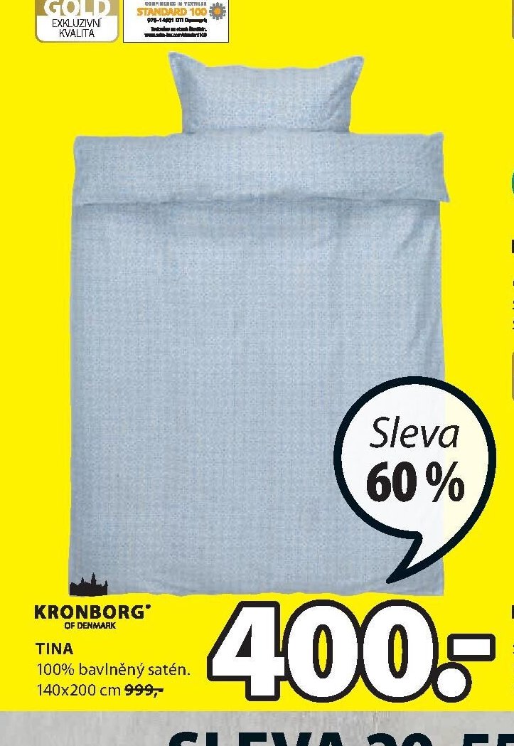 TINA 100% bavlněný satén