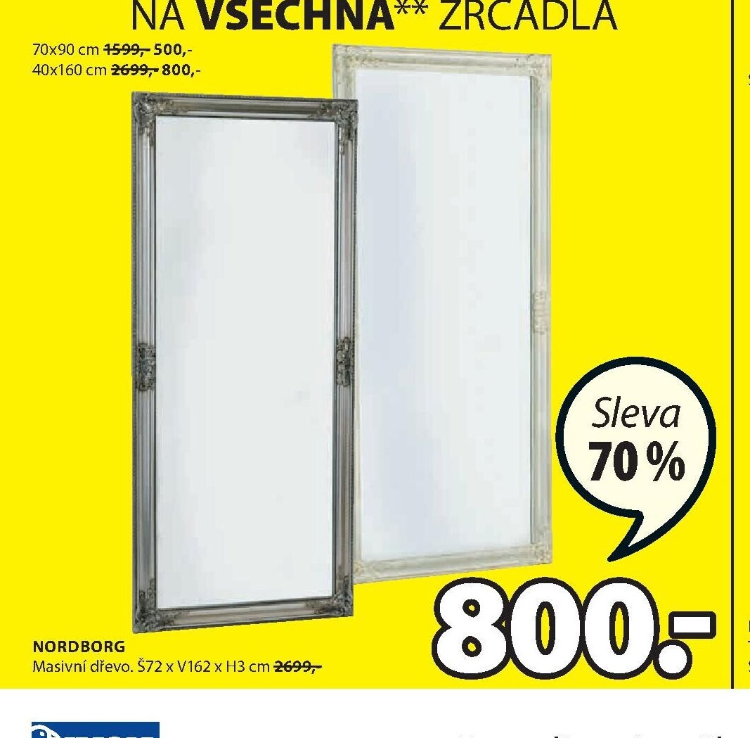 Zrcadlo NORDBORG