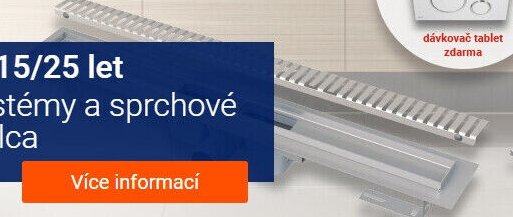 Sprchový žlab Alca