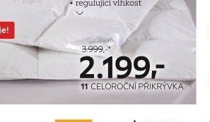 11 CELOROČNÍ PŘIKRÝVKA