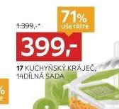 17 KUCHYŇSKÝ KRÁJEČ, 14DÍLNÁ SADA