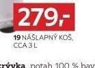 19 NÁŠLAPNÝ KOŠ, CCA 3 L