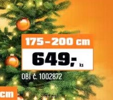 Vánoční stromek 175-200 cm