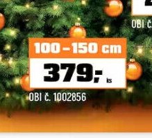 Vánoční stromek 100-150 cm