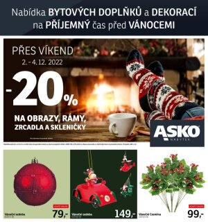 akční leták ASKO 1.12.2022-31.12.2022