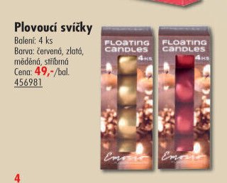 Plovoucí svíčky