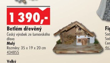 Betlém dřevěný
