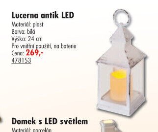Lucerna antik LED