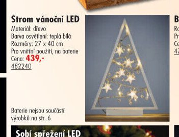 Strom vánoční LED