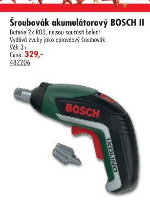 Šroubovák akumulátorový BOSCH II