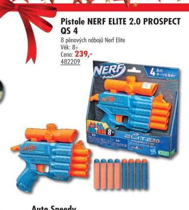 Pistole NERF ELITE 2.0 PROSPECT QS 4