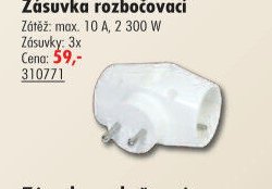 Zásuvka rozbočovací