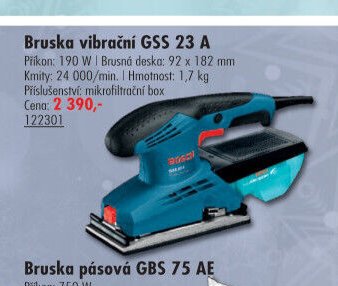 Bruska vibrační GSS 23 A