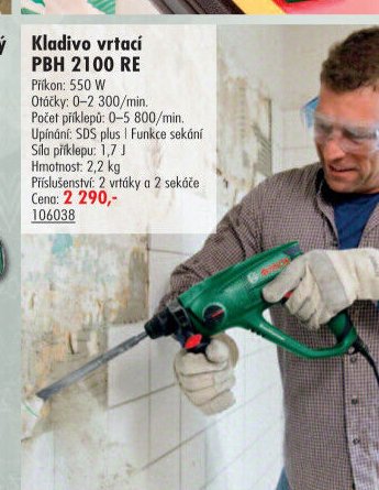 Kladivo vrtací PBH 2100 RE