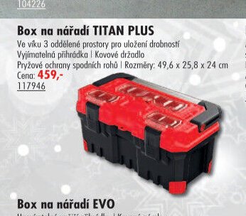 Box na nářadí TITAN PLUS
