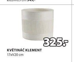 KVĚTINÁČ KLEMENT