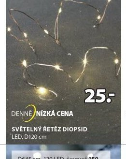 SVĚTELNÝ ŘETĚZ DIOPSID