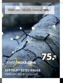 SVĚTELNÝ ŘETĚZ BAUGE