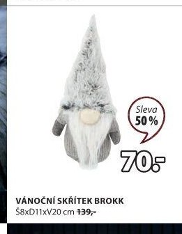 VÁNOČNÍ SKŘÍTEK BROKK