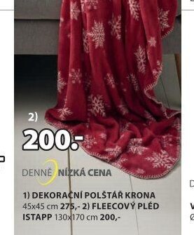 FLEECOVÝ PLÉD ISTAPP