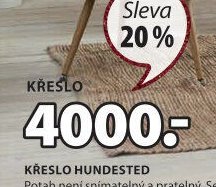 KŘESLO HUNDESTED