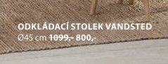 ODKLÁDACÍ STOLEK VANDSTED