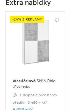 Víceúčelová Skříň Ohio -Exklusiv-