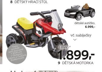 Dětská motorka