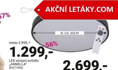 LED stropní svítidlo ANNELLA
