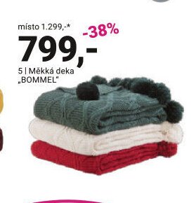 Měkká deka BOMMEL