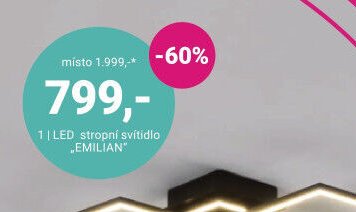 1 | LED stropní svítidlo „EMILIAN“