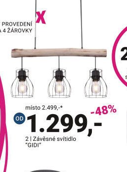 2 | Závěsné svítidlo „GID1“