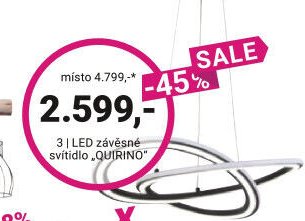 3 | LED závěsné svítidlo „QUIRINO“
