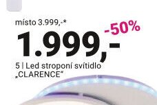 5 | LED stropní svítidlo „CLARENCE“