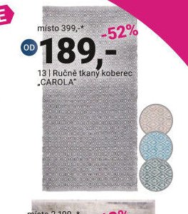 Ručně tkaný koberec CAROLA