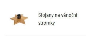 Stojany na vánoční stromky