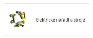Elektrické nářadí a stroje