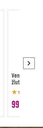 Vena hrablo na sníh plastové žluté