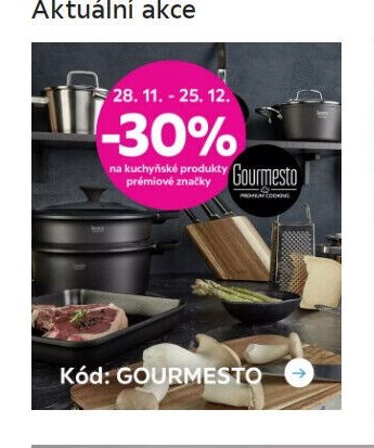 Kuchyňské produkty Gourmesto