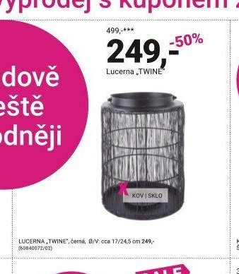 Lucerna „TWINE“