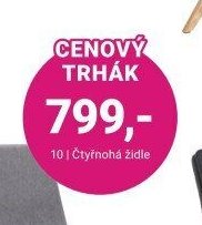 Čtyřnohá židle
