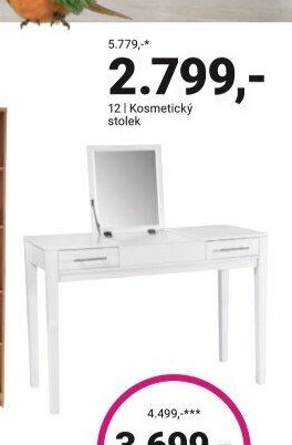 12 | Kosmetický stolek