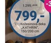 Kožešinová deka KATHRIN